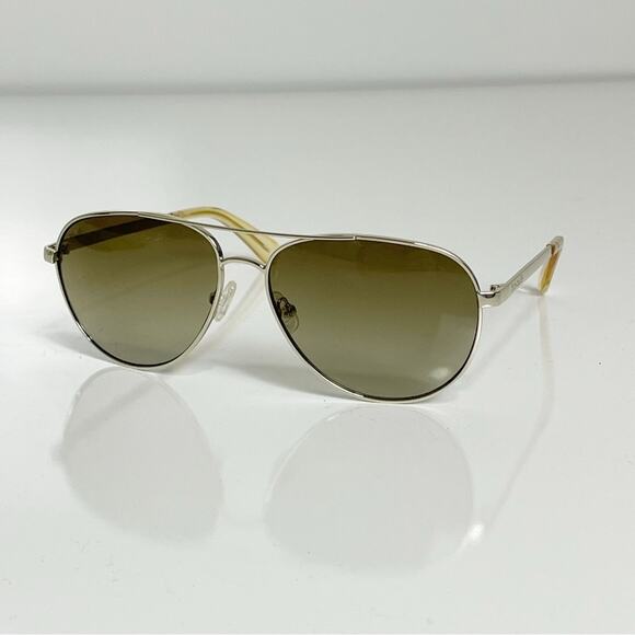 NWT Kate Spade Emmaline Sunglasses Gold Aviator Gradient main image 7